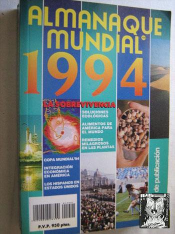 ALMANAQUE MUNDIAL 1994
