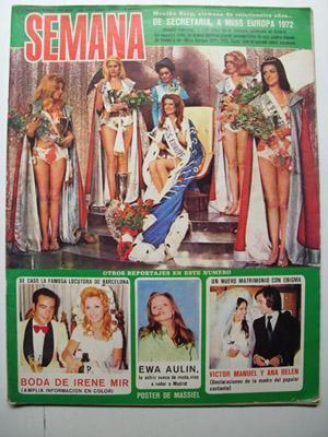 SEMANA AÑO XXXIII Nº1690. 8 JULIO 1972