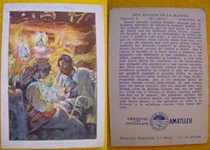Antiguo Cromo Publicidad - Old Advertising Card : Don Quijote de la Mancha. Cap.5 - 2ª parte - Nº...