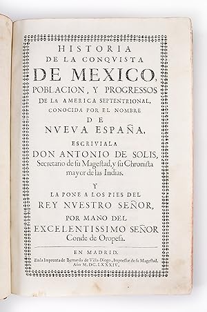 Historia De La Conquista De Mexico Iberlibro - 