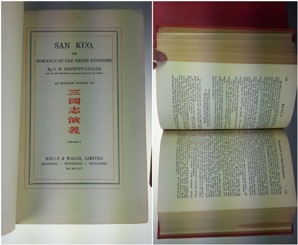 Romance Of The Three Kingdoms Book English