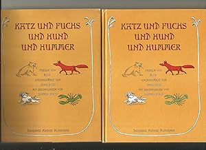 Katz und Fuchs und Hund und Hummer. Fabeln von Äsop. Ins Deutsche gedichtet von Claudia Schmölder...