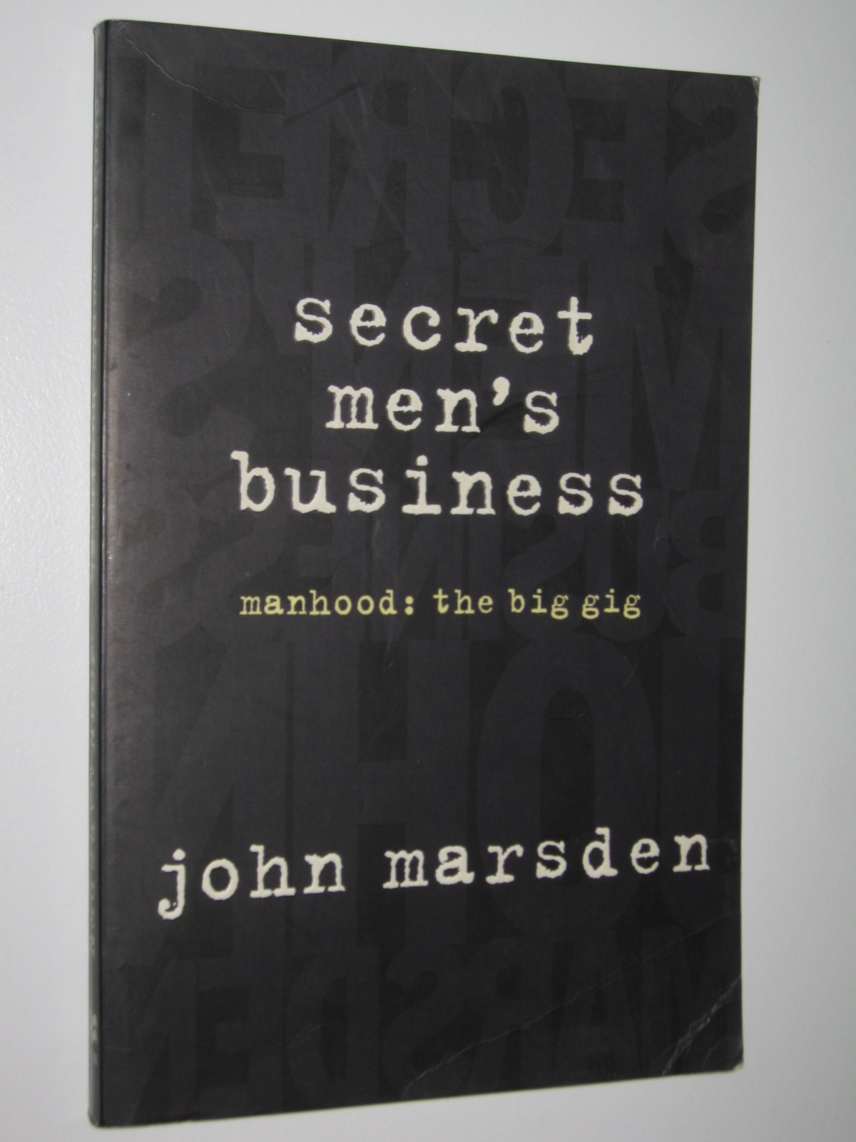 Secret Men's Business : Manhood: The Big Gig - Marsden, John