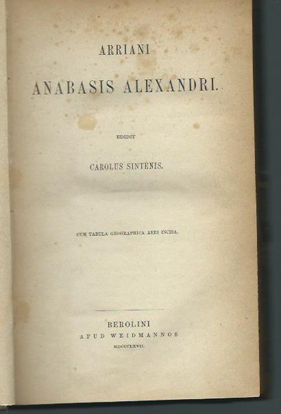 anabasis alexandri