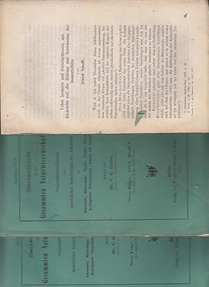 Zeitschrift für die gesammten (gesamten) Naturwissenschaften. Neue Folge 1874 Band X mit zwei Taf...