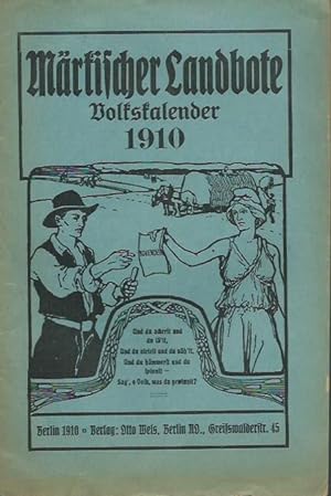 Märkischer Landbote. Volkskalender 1910.