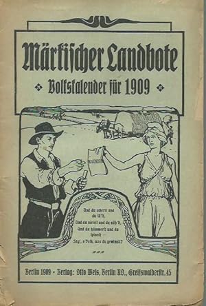 Märkischer Landbote. Volkskalender für 1909.