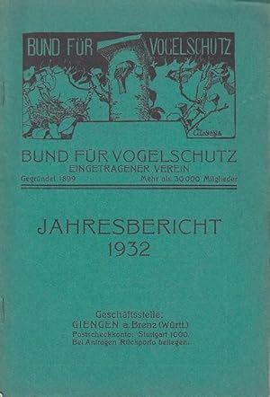 Jahresberichte 1932 / 1933 / 1934 / 1935 / 1936.