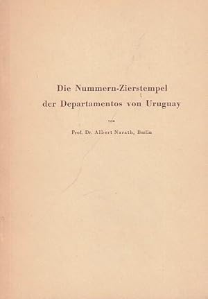 Die Nummern - Zierstempel der Departamentos von Uruguay.