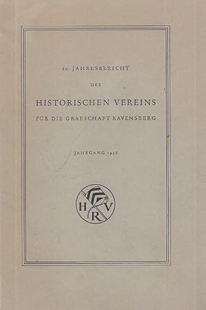 60. Jahresbericht des Historischen Vereins für die Grafschaft Ravensberg. Jahrgang 1958.