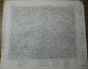 3 Übersichtskarten von Mitteleuropa 1:300000 : K 52 Düsseldorf / K 53 Osnabrück / K 54 Oldenburg.