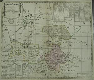 Accurate Geographische Delineation Derer Zum Fürstenthum Querfurth gehörigen zwey Aemmter Dahme u...