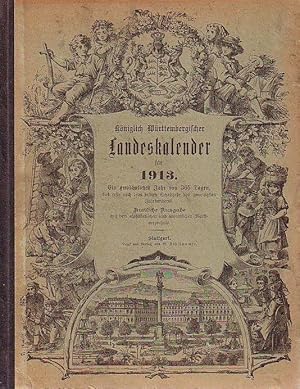 Königlich Württembergischer Landeskalender für 1913.