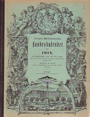 Königlich Württembergischer Landeskalender für 1914.