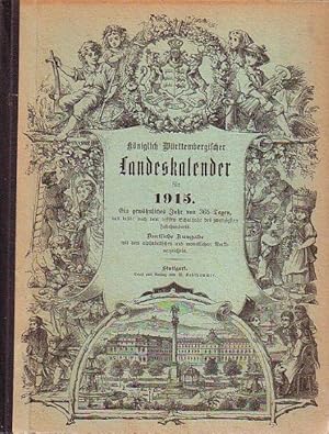 Königlich Württembergischer Landeskalender für 1915.