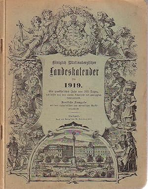 Königlich Württembergischer Landeskalender für 1919.