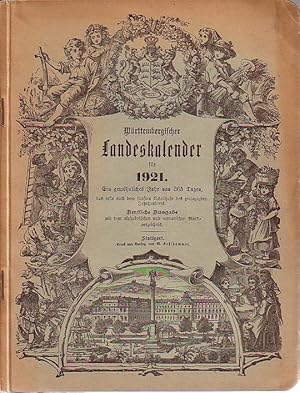 Württembergischer Landeskalender für 1921.