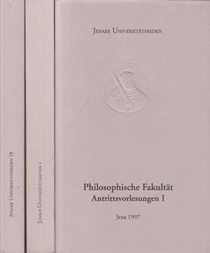 Philosophische Fäkultät Jena Konvolut mit 3 Bänden: 1) Antrittsvorlesungen vom 11. November 1993 ...