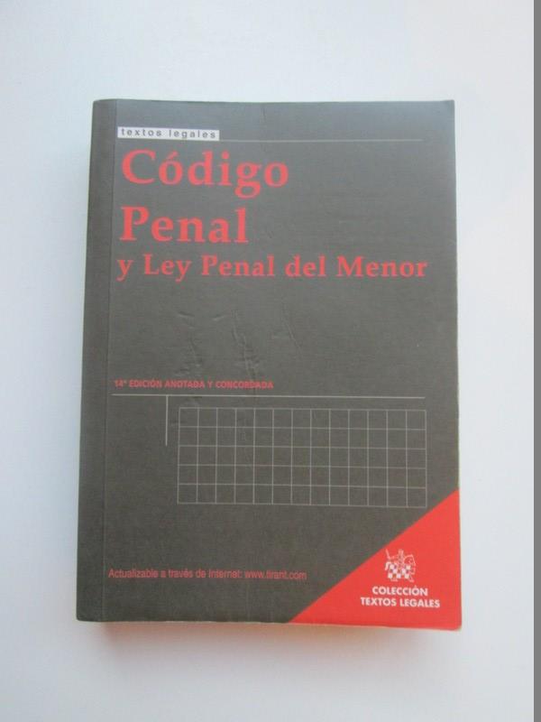 Codigo penal y ley penal del menor (14ª ed.) - Aa.Vv.
