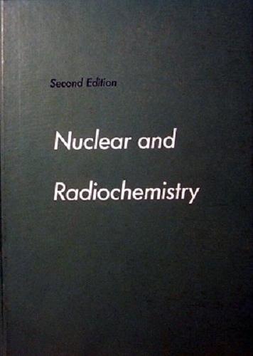 Nuclear and Radiochemistry