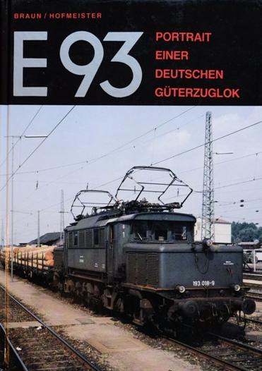 E 93 - Portrait einer deutschen Güterzuglok: Elektrolokomotive