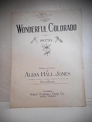 Wonderful Colorado, Song