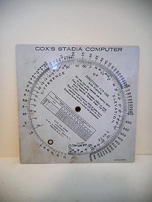 [Slide Rule]Cox's Stadia Computer