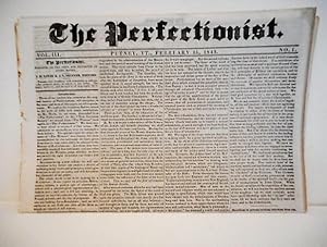 The Perfectionist. Vol. III., No. 1., February 15, 1843