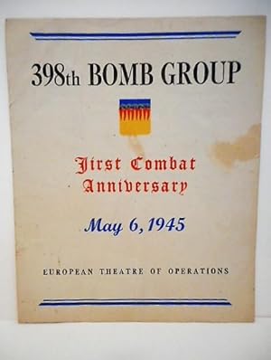 398th Bomb Group, First Combat Anniversary, May 6, 1945, European Theatre of Operations