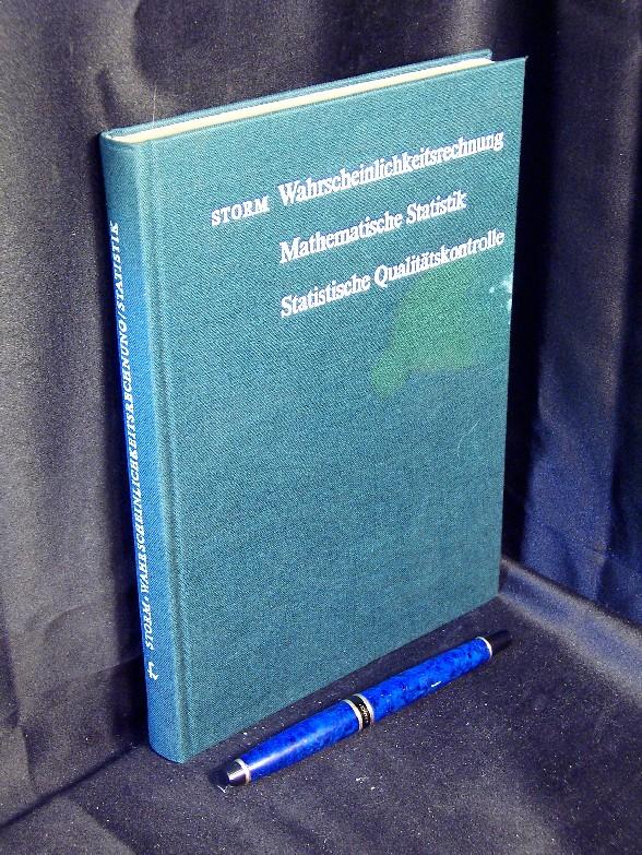 Wahrscheinlichkeitsrechnung, mathematische Statistik und statistische Qualitätskontrolle. Mathematik für Ingenieure.