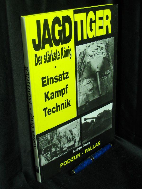 Jagdtiger - Der stärkste König. Einsatz, Kampf Technik
