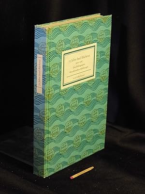 75 Jahre Insel-Bücherei 1912-1987 - Eine Bibliographie mit 44 Abbildungen -