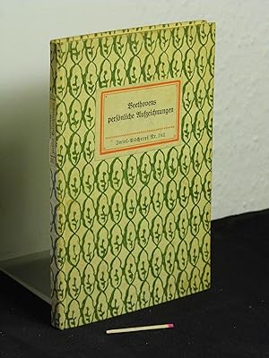 Beethovens Briefe und persönliche Aufzeichnungen - aus der Reihe: Insel-Bücherei - Band: 241 [1C]