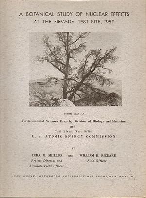 A Botanical Study of Nuclear Effects at the Nevada Test Site, 1959