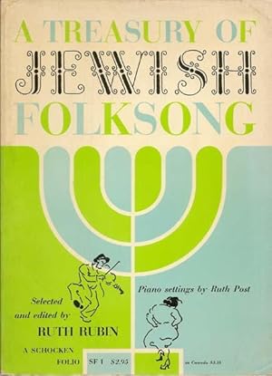 A Treasury of Jewish Folksong (Piano Settings)