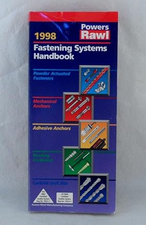 POWERS RAWL 1998 FASTENING SYSTEMS HANDBOOK.