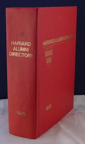 Harvard Alumni Directory 1975