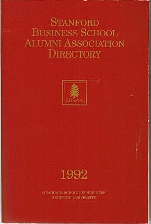Stanford Business School Alumni Association Directory 1992