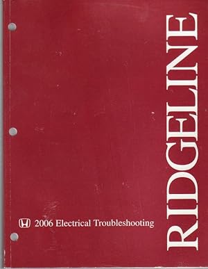 2006 Electrical Troubleshooting Honda RIDGELINE