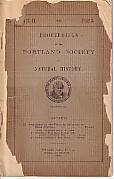 Proceedings of the Portland Society of Natural History - Vol. II, Part 3, 1895