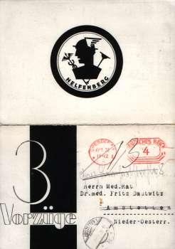 Werbepostkarte für Opolen. 1932