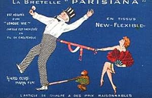 Hosenträger. La Bretelle "Parisiana". Um 1960