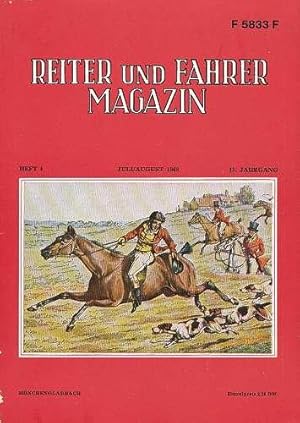 PFERDESPORT - Reiter und Fahrer Magazin. Heft 4/1968