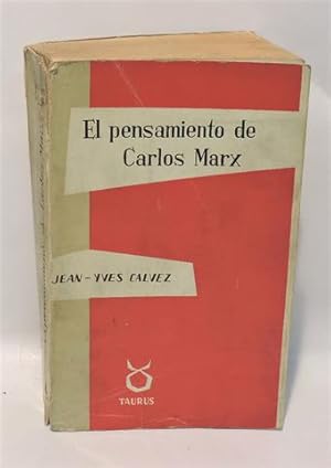 EL PENSAMIENTO DE CARLOS MARX