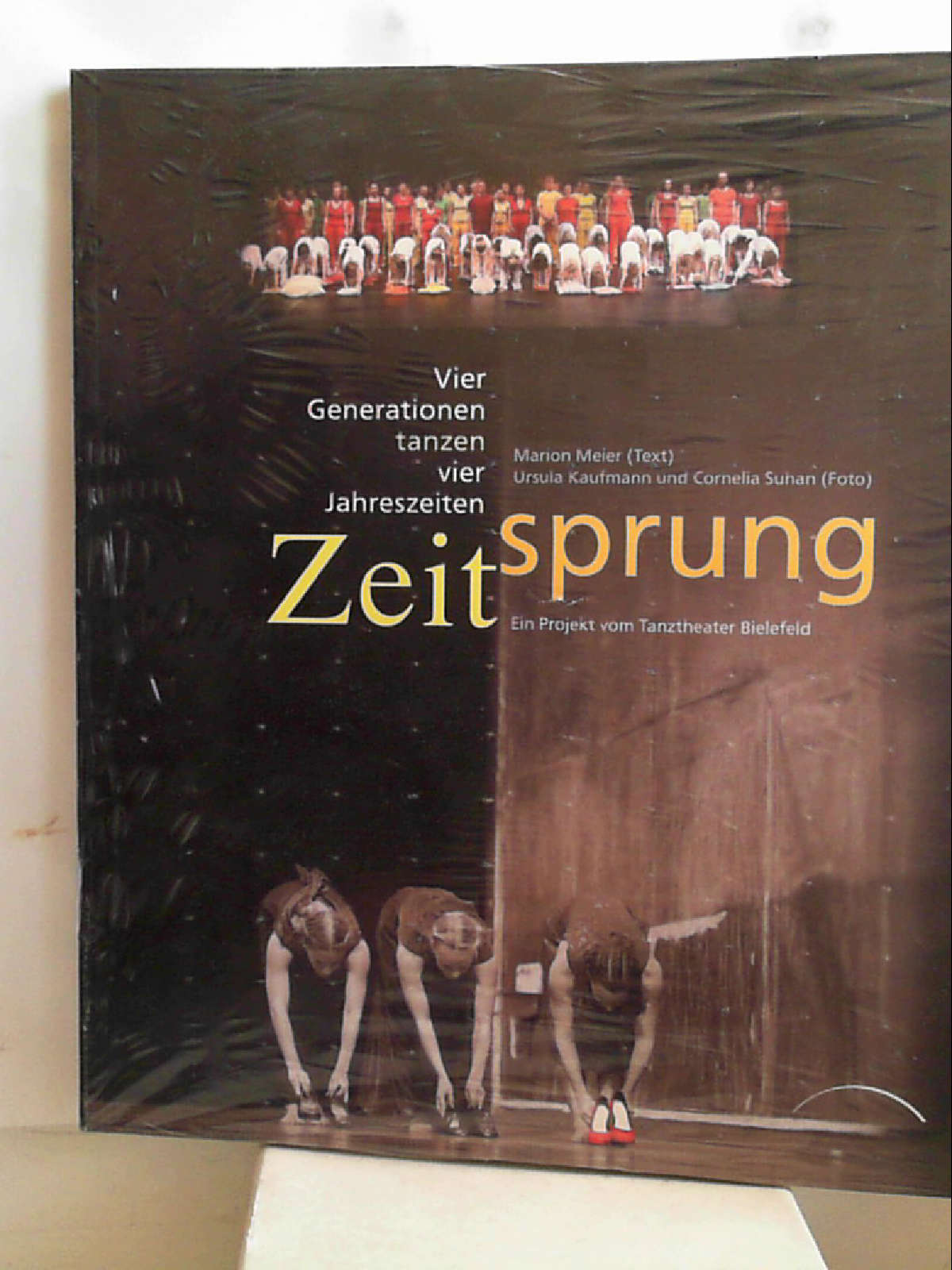 Zeitsprung : vier Generationen tanzen vier Jahreszeiten , ein Projekt vom Tanztheater Bielefeld. Ursula Kaufmann und Cornelia Suhan (Foto),