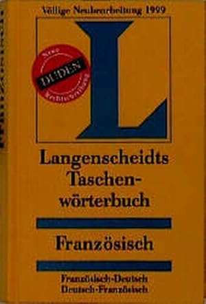 Französisch - Deutsch / Deutsch - Französisch. Taschenwörterbuch. Langenscheidt. Rund 100 000 Sti...