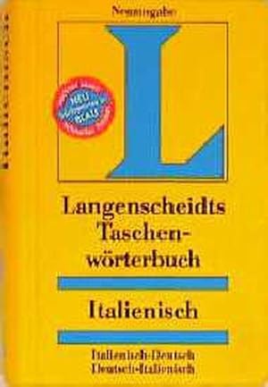 Langenscheidts Taschenwörterbuch: Italienisch. Italienisch-Deutsch / Deutsch-Italienisch