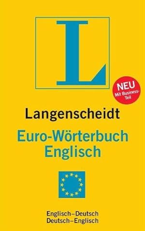 Langenscheidt Euro-Wörterbuch Englisch: Englisch-Deutsch/Deutsch-Englisch