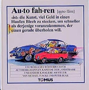 Autofahren (Tomus - Die fröhlichen Wörterbücher)