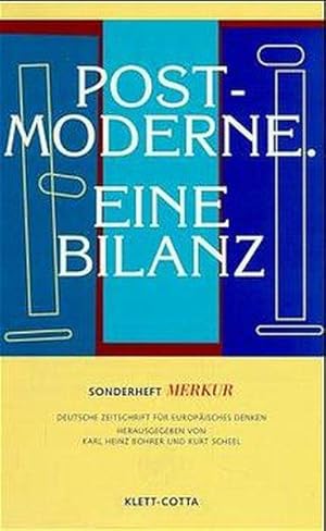 Merkur. Deutsche Zeitschrift für europäisches Denken 594/595. Sonderheft 1998: Postmoderne. Eine ...